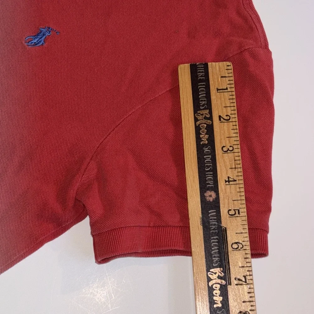 Ralph Lauren Red Polo Shirt Size Small